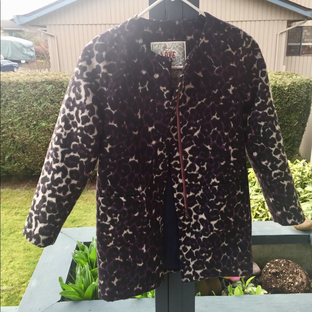 Cheetah Print Jacket & Skirt Set - Picture 2 of 7